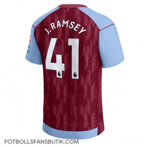 Aston Villa Jacob Ramsey #41 Replika Hemmatröja 2023-24 Kortärmad